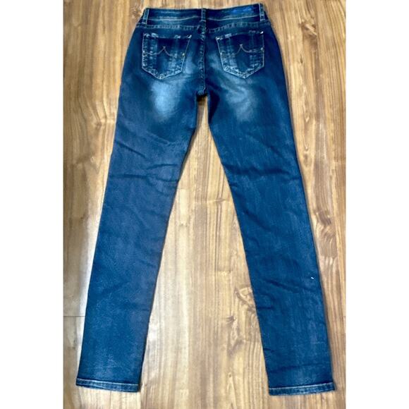 Womens Grace In LA Designer Jeans Size Easy Fit 27 Skinny - Picture 2 of 9